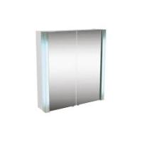 Шафка з дзеркалом VitrA Cabinet 80 см, сіра (52497) - Теплоцентр