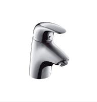 Змішувач для умивальника Hansgrohe Talis E одноважільний, зі зливним гарнітуром, хром (33014000) - Теплоцентр