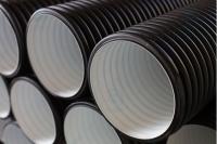 Труба каналізаційна зовнішня гофрована Tehnoworld 110 мм/6000 мм SN8 (C PESN8D100L6) - Теплоцентр