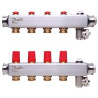 Колектор Danfoss SSM на 4 контури (088U0804) - Теплоцентр
