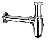 Сифон для умивальника/біде McAlpine 1 1/4"x32 мм, без зливу, хром (200CB) - Теплоцентр