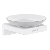 Мильниця Hansgrohe AddStoris настінна, біла/білий матовий (41746700) - Теплоцентр