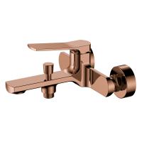 Змішувач для ванни Volle Solo cepillado bronce одноважільний, полірована бронза (1510.031021) - Теплоцентр