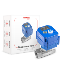 Електронний водяний клапан антизатоплення Auraton Flood Sensor Valve 3/4" (AURSMW3131001) - Теплоцентр