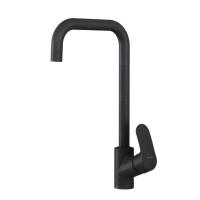 Змішувач для кухні AM.PM Like одноважільний, Г-подібний вилив, чорний (F8006022) - Теплоцентр