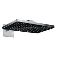 Верхній душ Hansgrohe Rainmaker Select 460, 2 режими, чорний/хром (24005600) - Теплоцентр