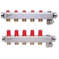 Колектор Danfoss SSM на 5 контурів (088U0805) - Теплоцентр