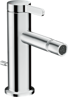 Змішувач для біде Axor One одноважільний, зі зливним гарнітуром pop-up, хром (48210000) - Теплоцентр