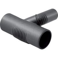 Трійник Geberit Silent-db20 90° для під'єднання пристроїв, лівий, DN 90/56 - Теплоцентр