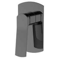 Змішувач для душу Volle Solo одноважільний, прихований монтаж, графітовий (1510.101405) - Теплоцентр