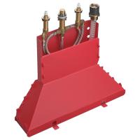Прихована частина змішувача Hansgrohe Secubox на край ванни на 4 отвори  (13444180) - Теплоцентр