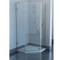 Душова кабіна Ravak GSH3-90 P п'ятикутна, 90x190 см, без піддона, прозоре/хром (GSH3) - Теплоцентр