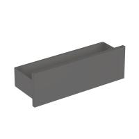 Настінна полиця Geberit Smyle Square, 45x14,8x15 см, лава (500.362.JK.1) - Теплоцентр