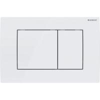 Змивна клавіша Geberit Delta30, для подвійного змиву, біла (115.137.11.1) - Теплоцентр