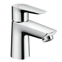 Змішувач для умивальника Hansgrohe Talis E одноважільний, зі зливним гарнітуром, хром (71700000) - Теплоцентр