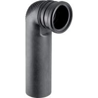 З'єднувальне коліно Geberit Silent-db20 90° для підвісного унітаза, подовжене, DN 90/90 - Теплоцентр