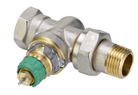 Клапан радіаторний Danfoss RA-DV динамічний, DN15 F прямий (013G7714) - Теплоцентр