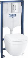 Інсталяція Grohe Rapid SL Solido 5-в-1 з клавішею Arena Cosmopolitan (39536000) - Теплоцентр