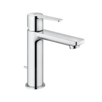 Змішувач для умивальника Grohe Lineare S-Size, одноважільний, хром (32114001) - Теплоцентр