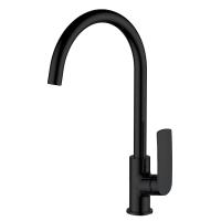 Змішувач для кухні Volle Cante de la noche одноважільний, чорний (1512.111004) - Теплоцентр