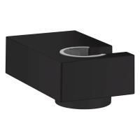 Тримач для душу PORTER E, матовий чорний - Теплоцентр