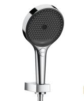 Душовий набір Hansgrohe Rainfinity 130 мм, 3 режими, тримач, шланг 160 см, хром (26851000) - Теплоцентр