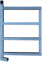 Рушникосушка електрична Margaroli Panorama, хром (без упаковки) - Теплоцентр