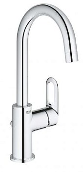 Змішувач для умивальника Grohe BauLoop L-Size (23763000) - Теплоцентр