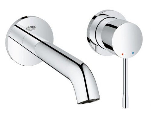 Змішувач для умивальника Grohe Essence M-Size на 2 отвори (19408001) - Теплоцентр