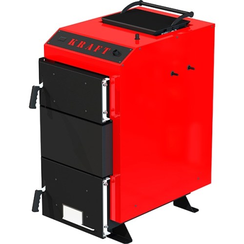 Твердопаливний котел Kraft D 12 кВт (автоматика) - Теплоцентр