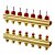 Колектор з витратомірами Danfoss FHF-7F 1
