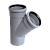 Трійник 110/110/45 ПВХ шумопоглинаючий Valrom.png