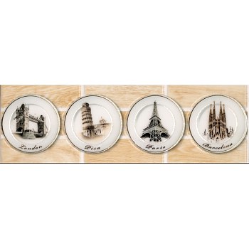 Фриз InterCerama Мадера 031 - Теплоцентр