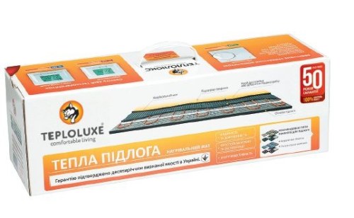 Мат нагрівальний Teploluxe Tropix МНН 480 - Теплоцентр