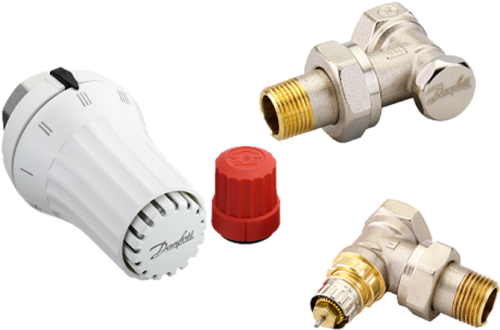 Комплект термостатичний 3ел. RAE+RA-N+RLV-S 12'' кутовий Danfoss (013G5173)