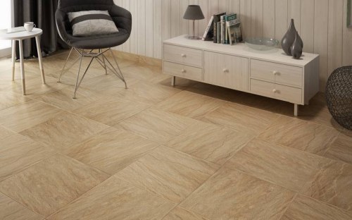 Керамічна плитка Paradyz Ceramica Sohn Beige Podloga 40 x 40 - Теплоцентр