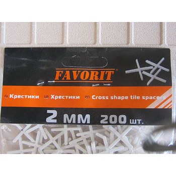 Хрестики для плитки Адванта 2 мм (200 шт) - Теплоцентр