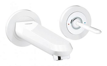 Змішувач для умивальника Grohe Eurodisc Joy M-Size на 2 отвори (19968LS0) - Теплоцентр