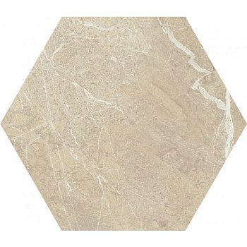 Керамічна плитка Paradyz Ceramica Tosi Beige Hexagon Poler 19,8х17,1 - Теплоцентр